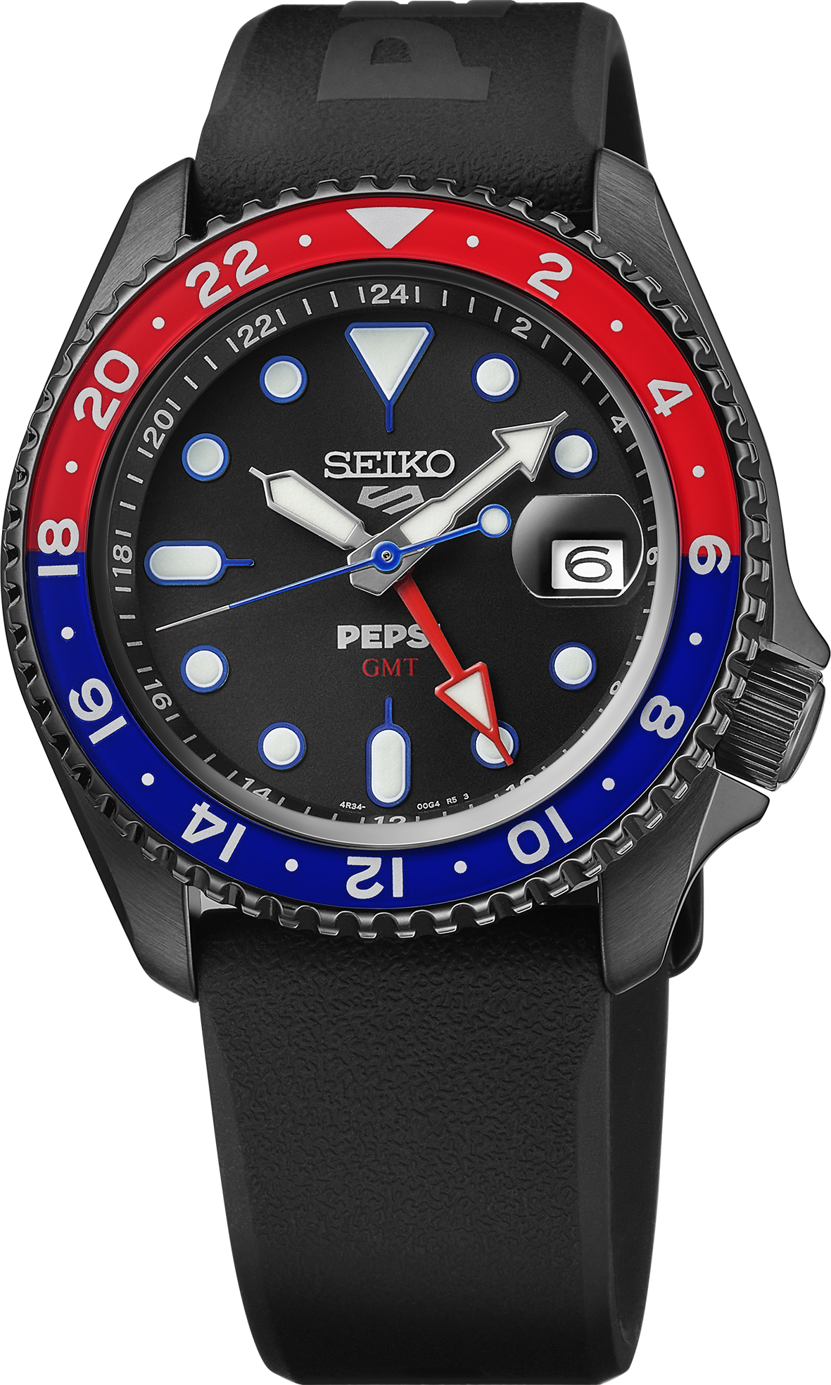 Seiko 5 GMT Sports x Pepsi® Limited Edition SSK047 42.5mm – Mimo's JW