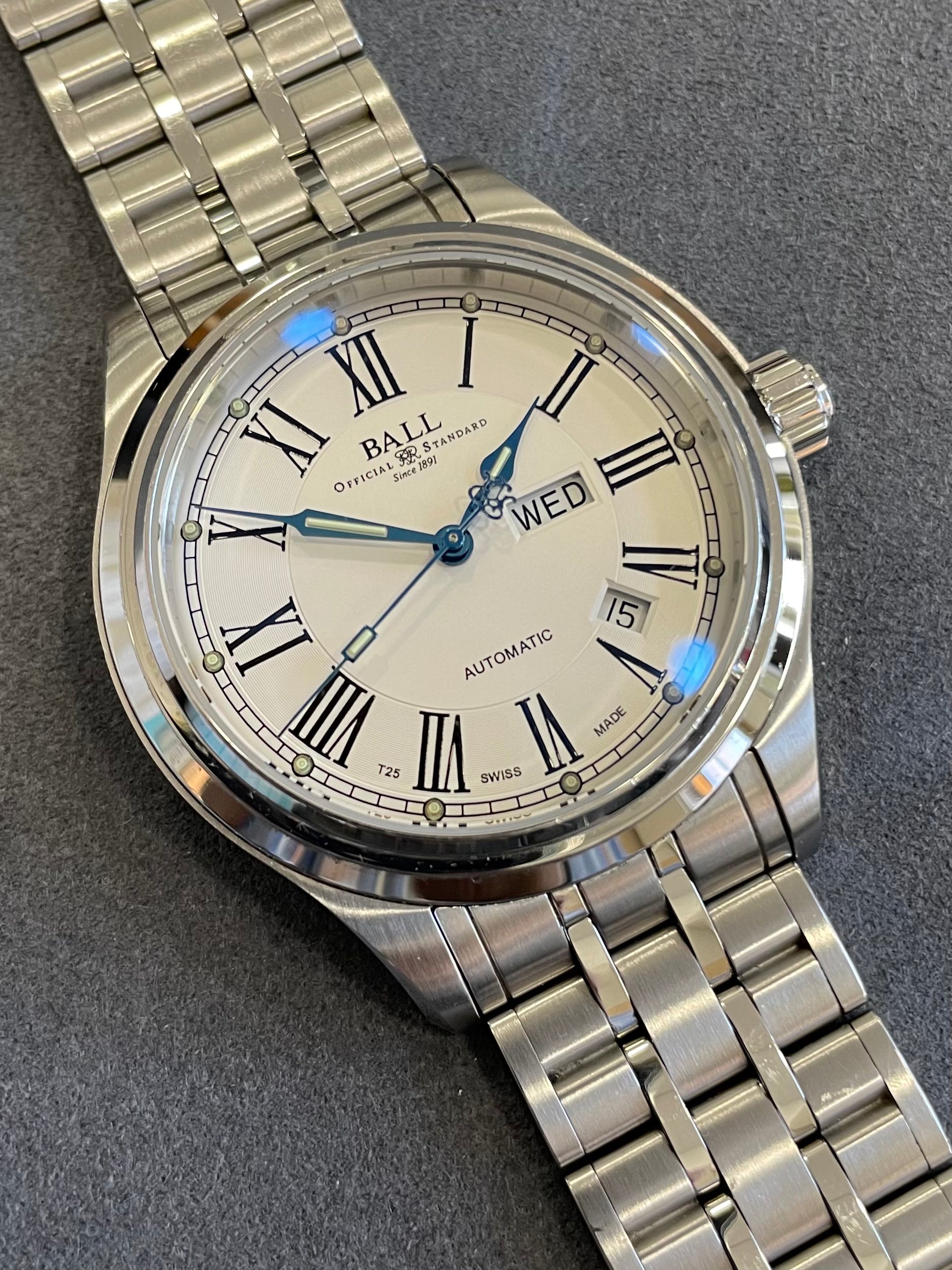 2019 BALL TRAINMASTER DAY DATE NM1058D-S4J-WH 41mmi – Mimo's JW