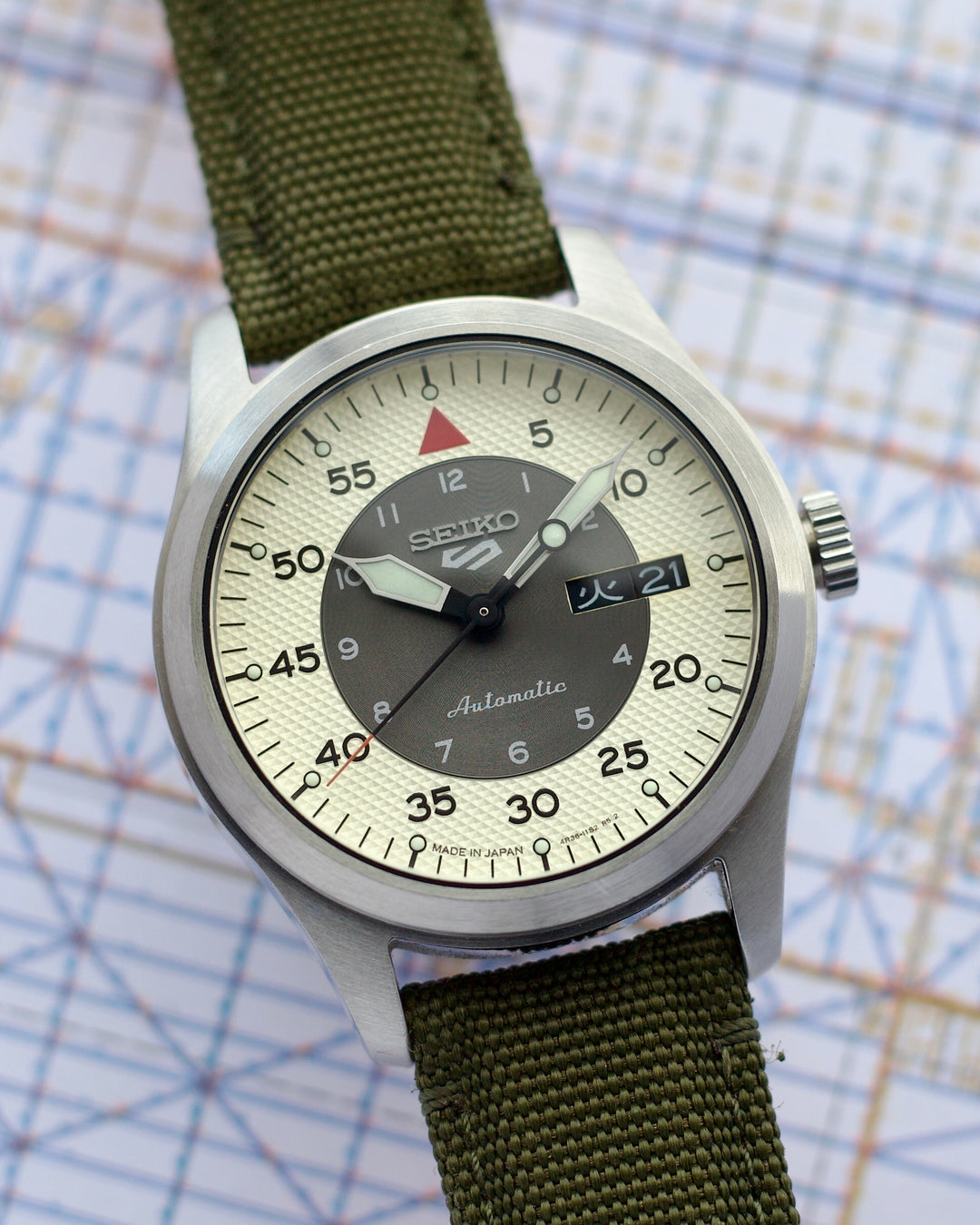 2022 Seiko 5 Sport Worn & Wound 10th Anniversary LE SRPH81 39.4mm