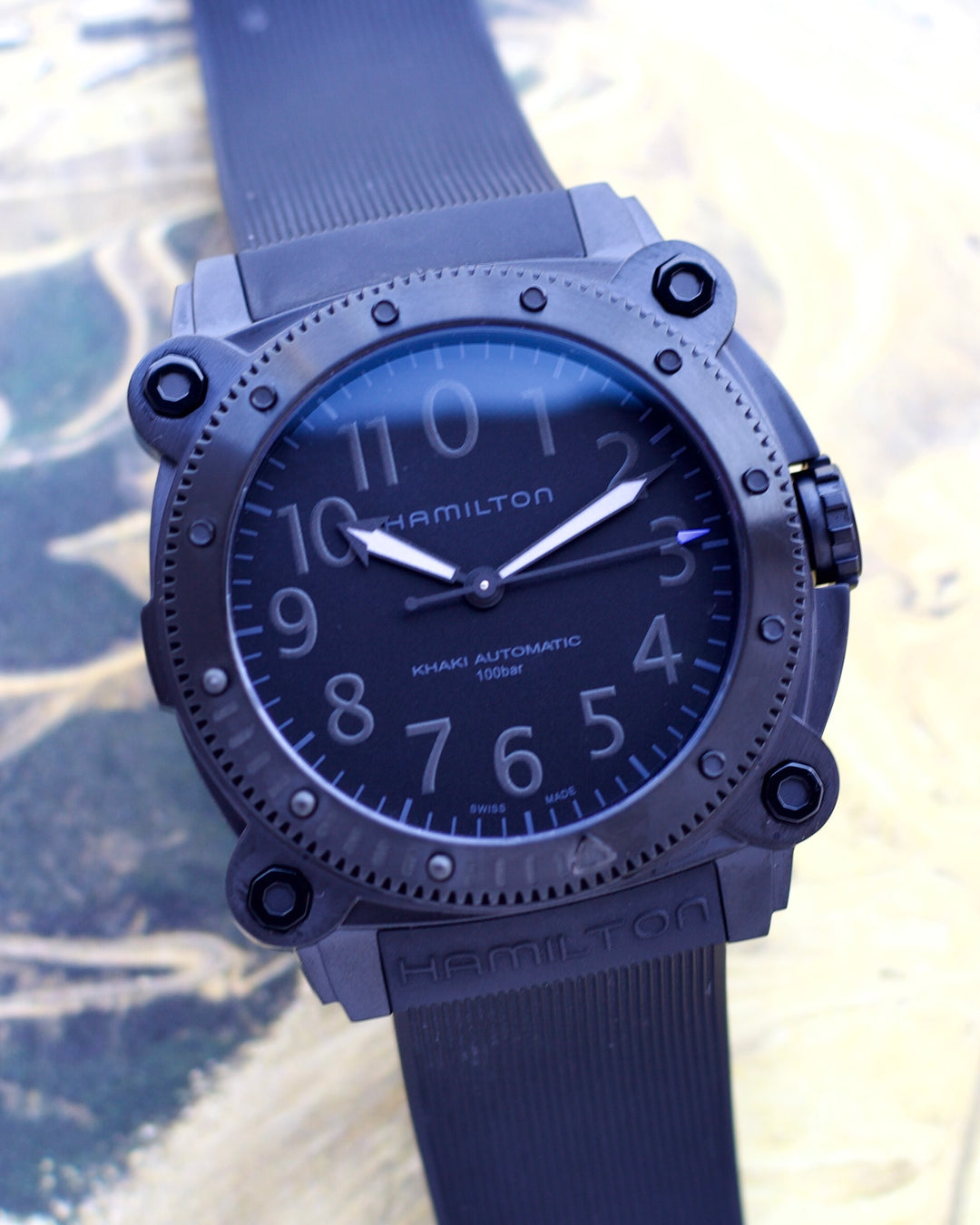 Khaki Field Hamilton Khaki Navy Belowzero Tenet Special Edition