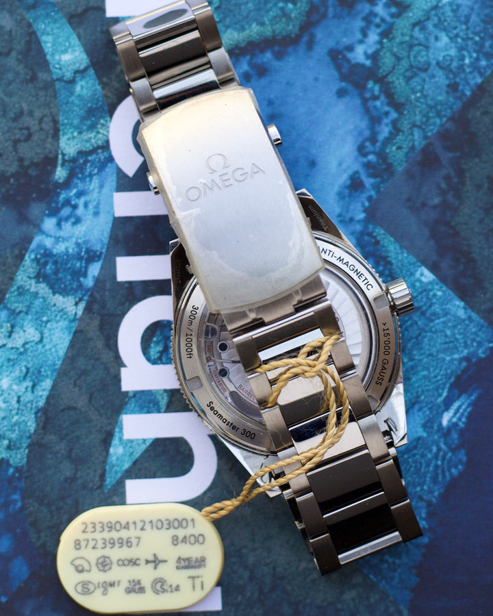 2020 Omega Seamaster 300 Co-Axial Master Chronometer Titanium