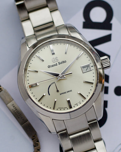 Grand Seiko steel watch 