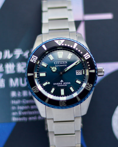 Citizen Titanium diver watch