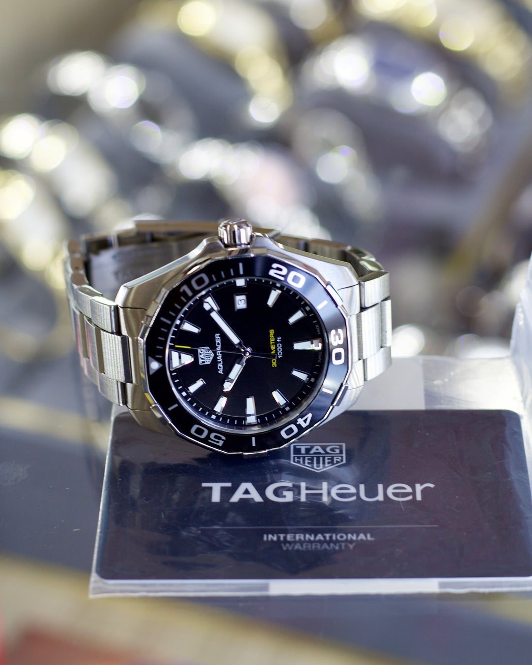 2023 TAG Heuer Aquaracer Quartz WAY101A.BA0746 43mm – Mimo's JW