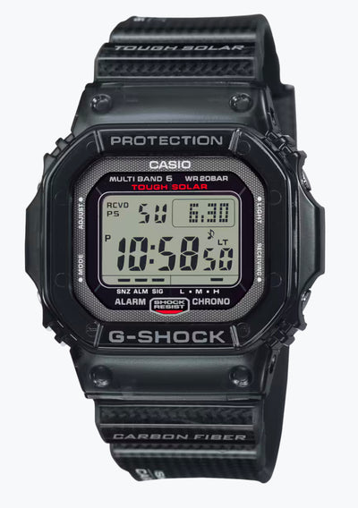 Gshock digital watch made of carbon fiber