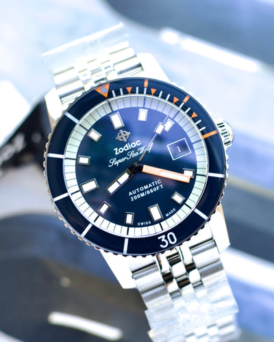 Zodiac Steel diver watch  