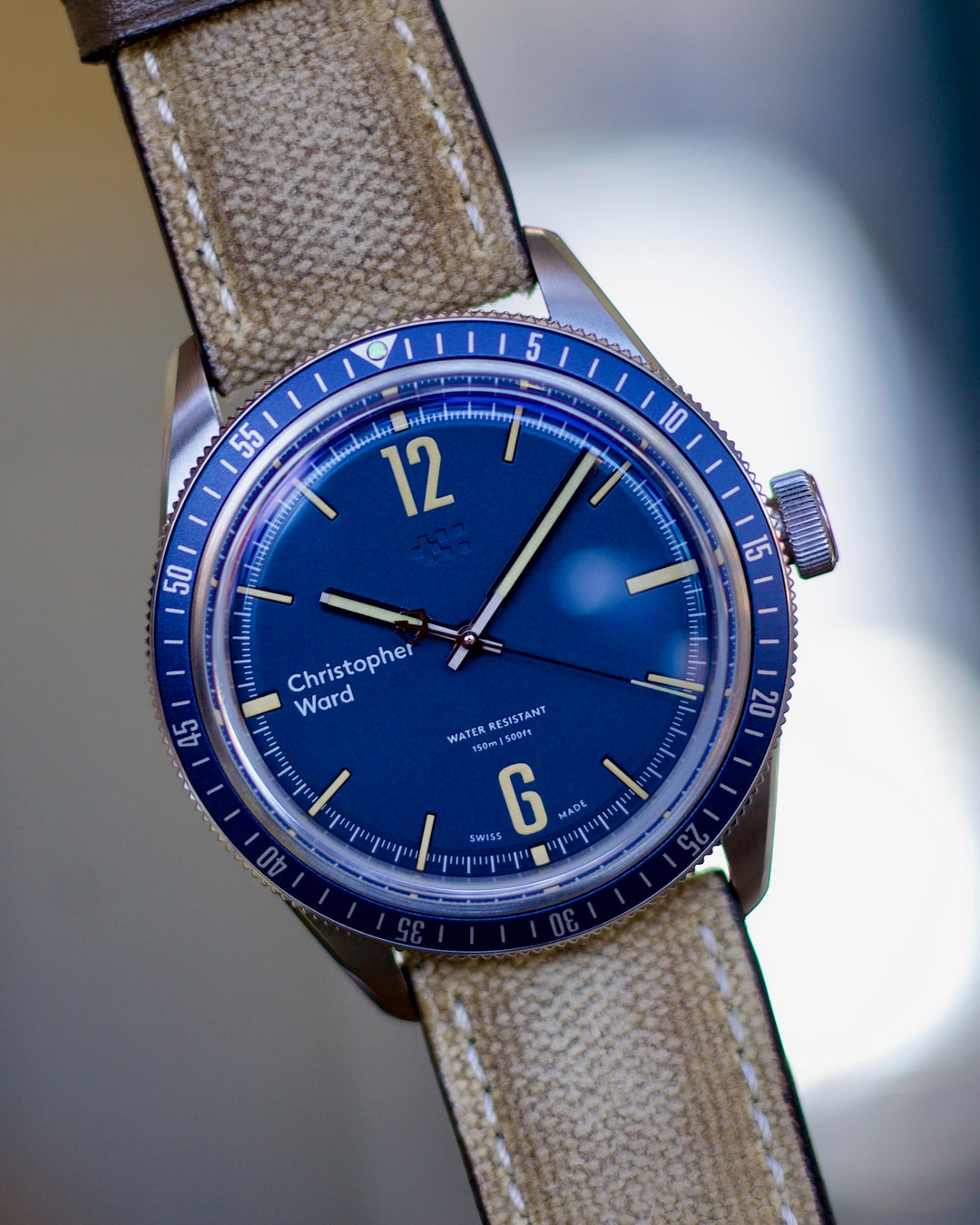 2020 Christopher Ward C65 Trident Diver Blue Dial S65-41H3H1-S0BB0