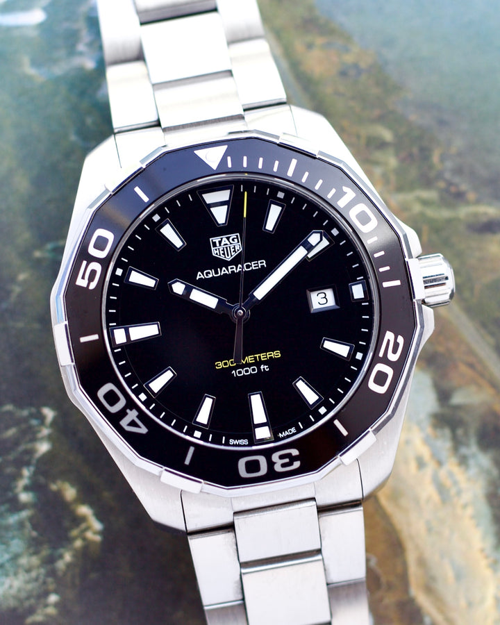 2023 TAG Heuer Aquaracer Quartz WAY101A.BA0746 43mm – Mimo's JW