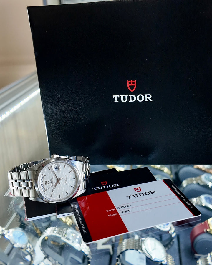 2020 Tudor Prince Linen Date+Day ref 76200 36mm – Mimo's JW