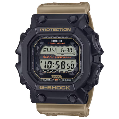 Gshock black square watch with digital display