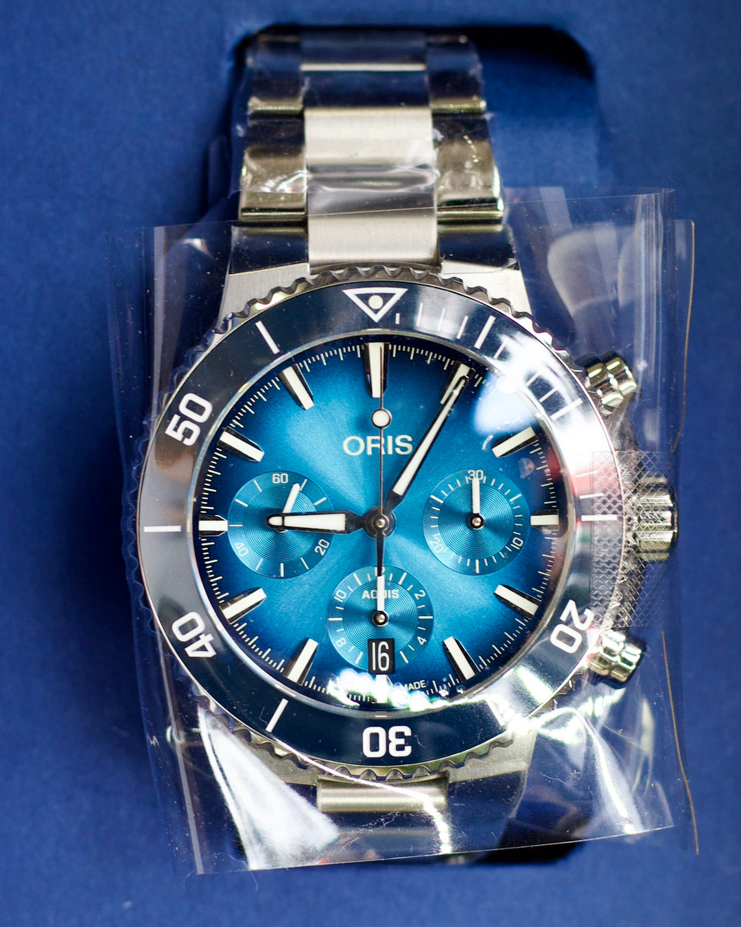 2024 Oris Aquis chrono 01 771 7793 4155-07 8 23 01PEB 43.5mm
