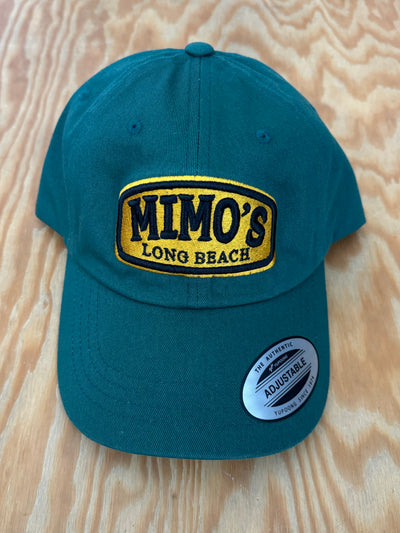 cotton baseball hat with Mimo's long beach