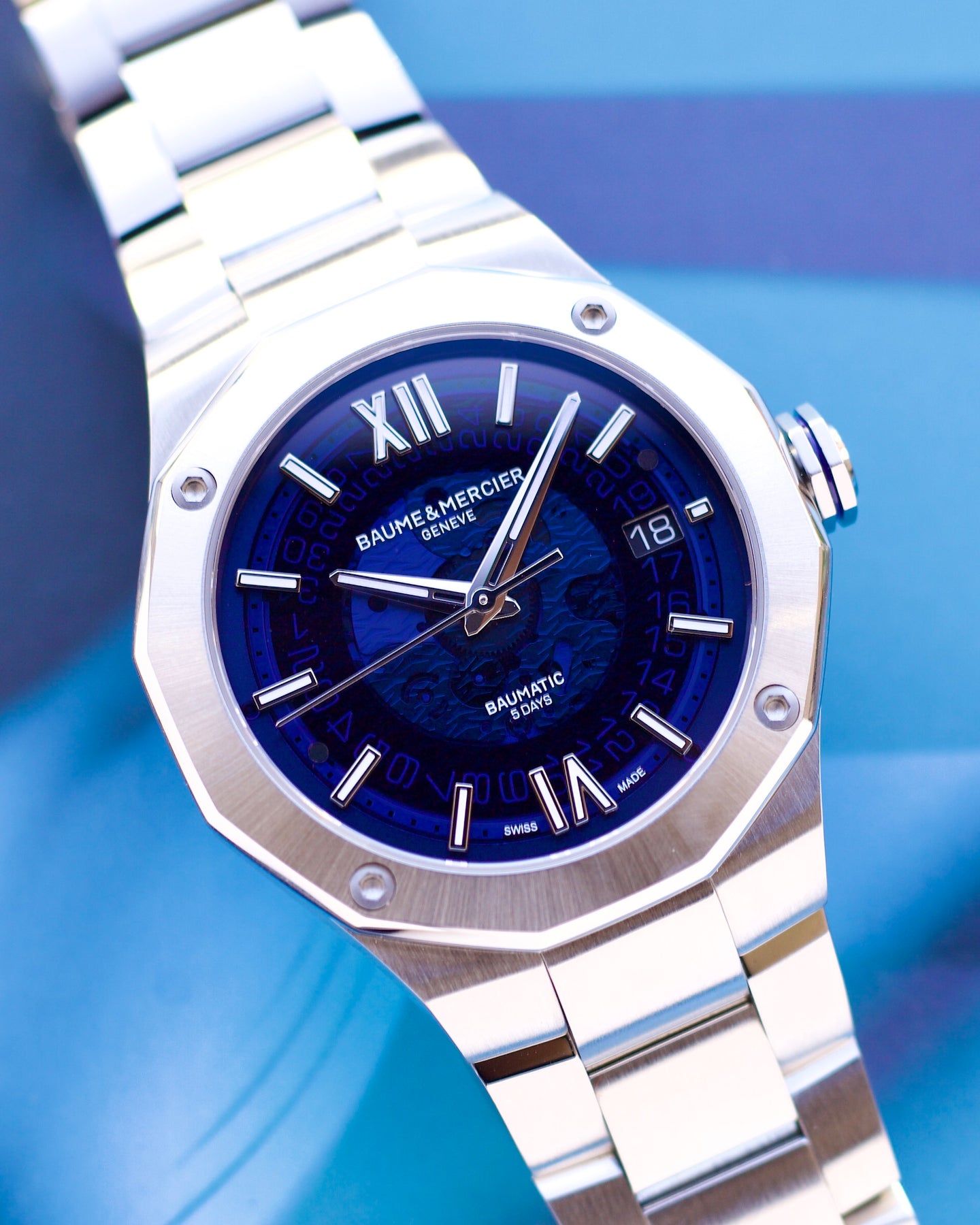 2024 BAUME MERCIER Riviera 10616 Auto Date 42mm – Mimo's JW