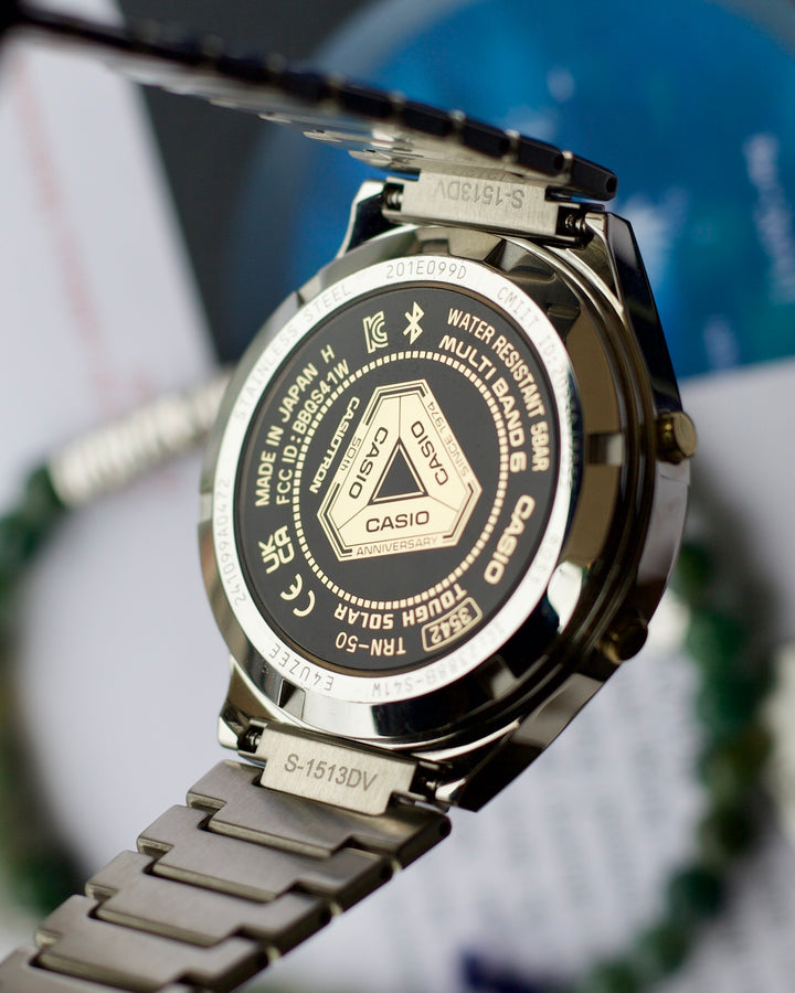 2024 CASIO WATCH 50TH ANNIVERSARY CASIOTRON TRN50SS-2A 2024 CASIO WATCH 50TH ANNIVERSARY CASIOTRON TRN50SS-2A