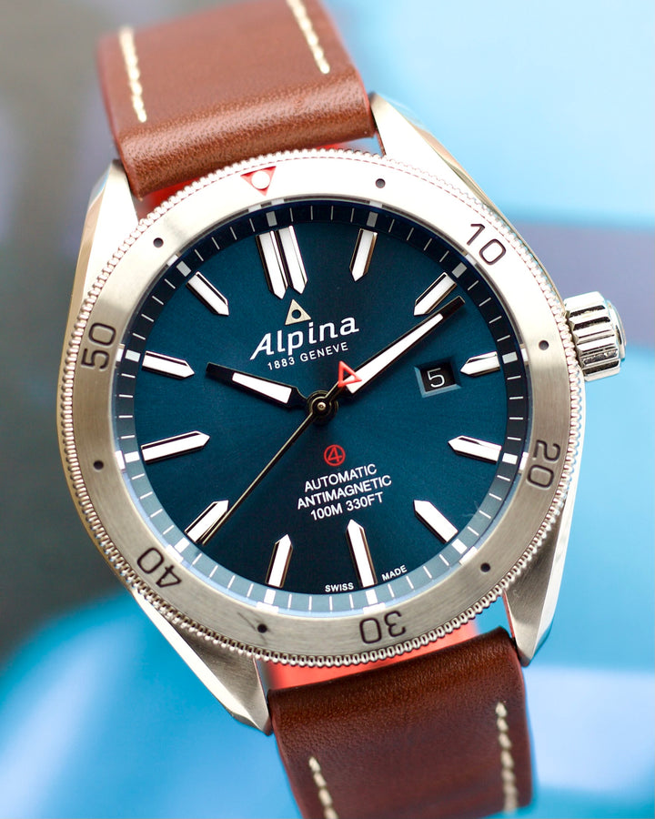 2024 Alpina ALPINER 4 AUTOMATIC BLUE AL-525NS5AQ6 44MM – Mimo's JW