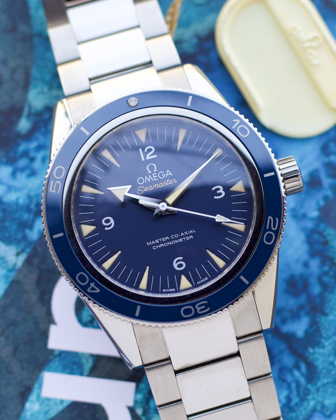 2020 Omega Seamaster 300 Co-Axial Master Chronometer Titanium