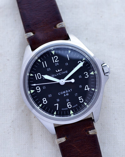 Glycine steel field watch