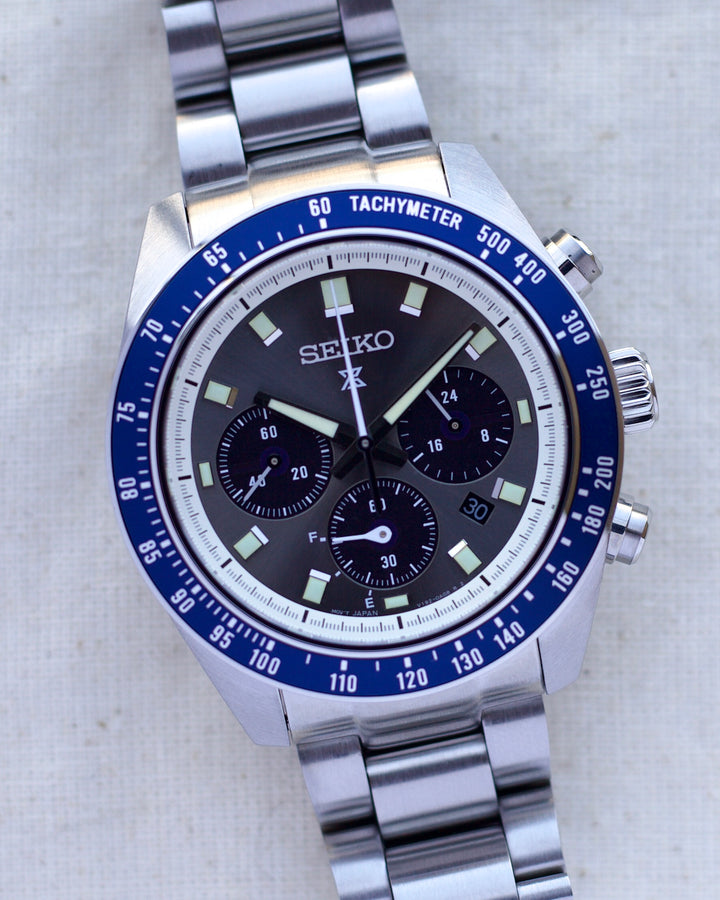 切手43 2024 Seiko Prospex Speedtimer Solar Chronograph SSC939 – Mimo's JW