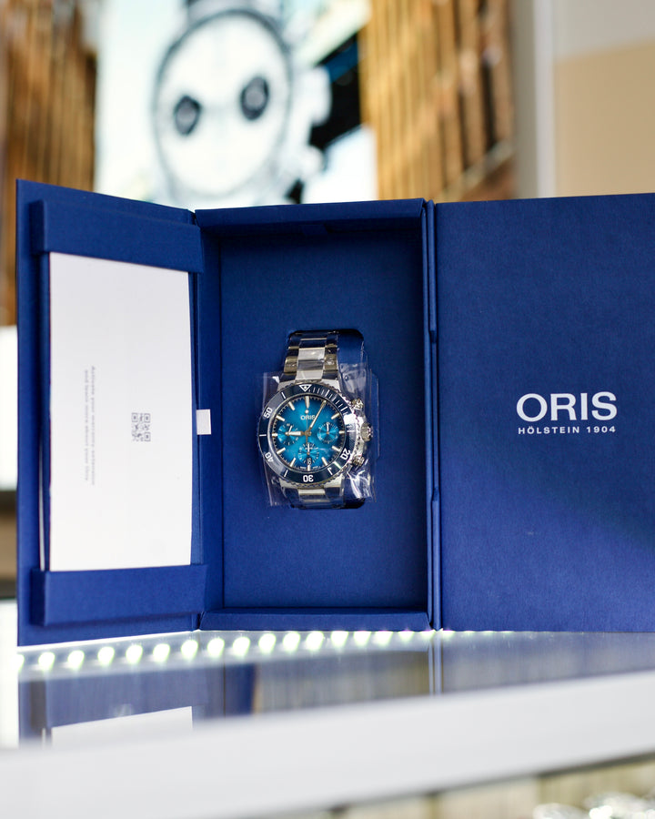 2024 Oris Aquis chrono 01 771 7793 4155-07 8 23 01PEB 43.5mm