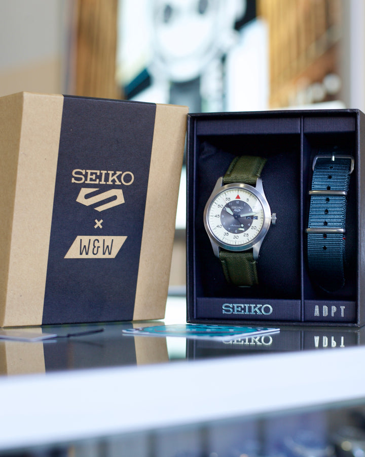 2022 Seiko 5 Sport Worn & Wound 10th Anniversary LE SRPH81 39.4mm