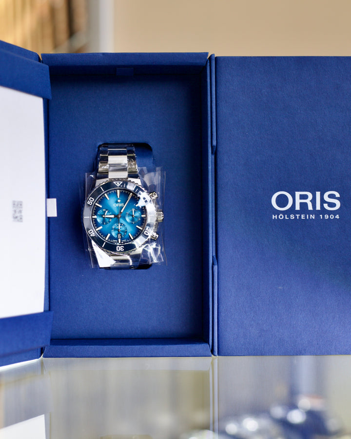 2024 Oris Aquis chrono 01 771 7793 4155-07 8 23 01PEB 43.5mm