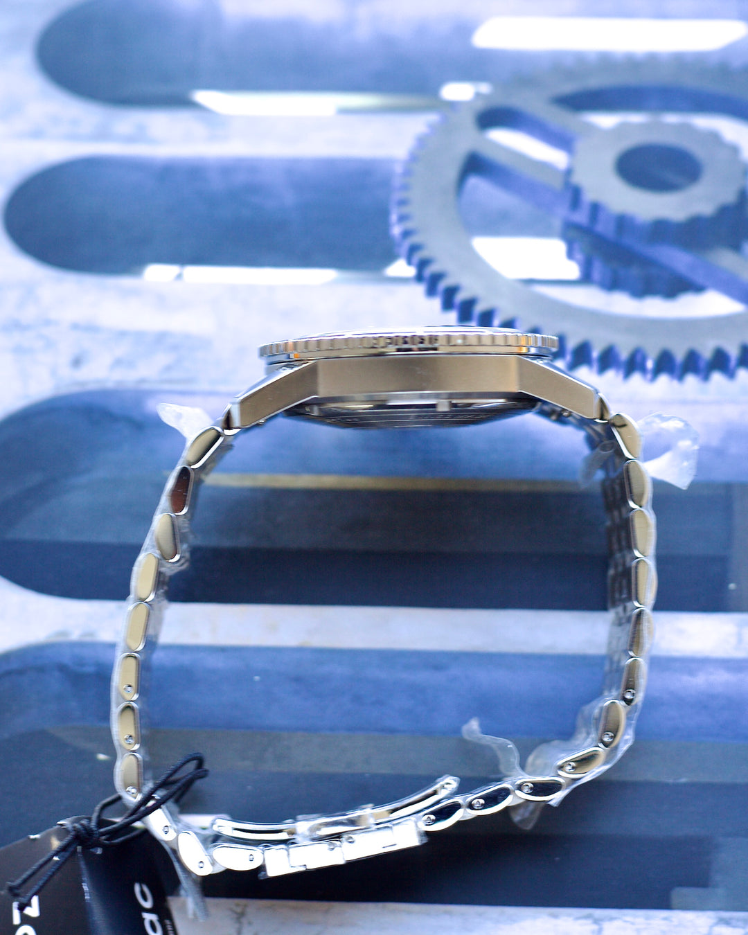 2024 Zodiac Super Sea Wolf Blue & Steel Bracelet ZO9266 40mm