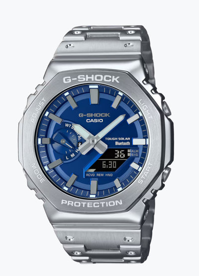 GSHock steel watch with hybrid dial