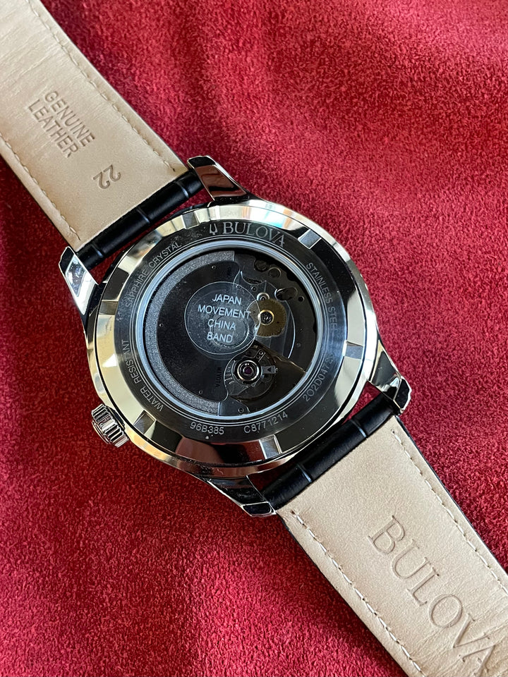 Men's Bulova Diamond Accent Gold-Tone IP Chronograph Watch