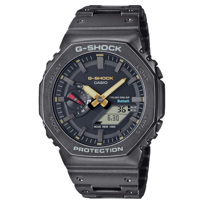 gshock all black watch with hybris dial