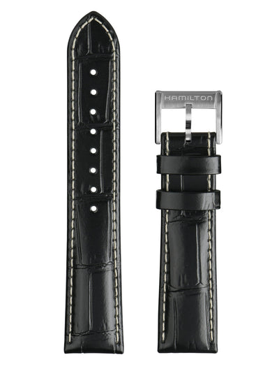 Hamilton Balck leather strap