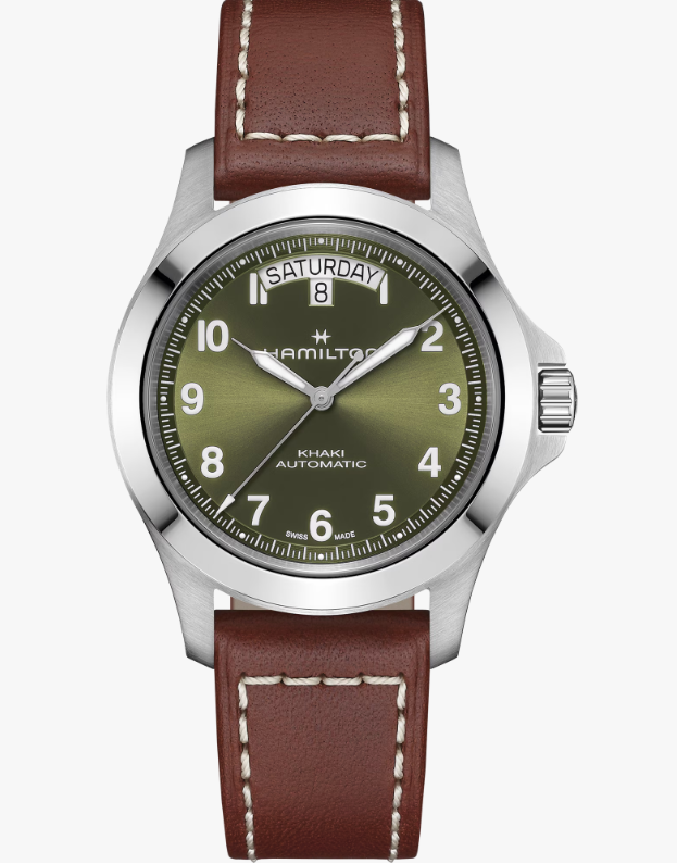 Khaki Field King Day-Date H64475560 40mm – Mimo's JW