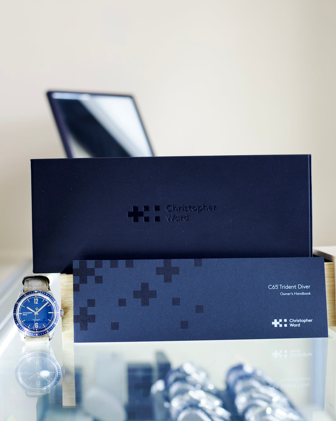 2020 Christopher Ward C65 Trident Diver Blue Dial S65-41H3H1-S0BB0