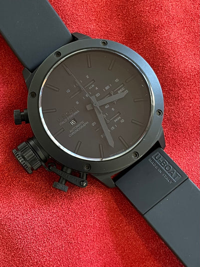 All Black Titanium Wristwatch