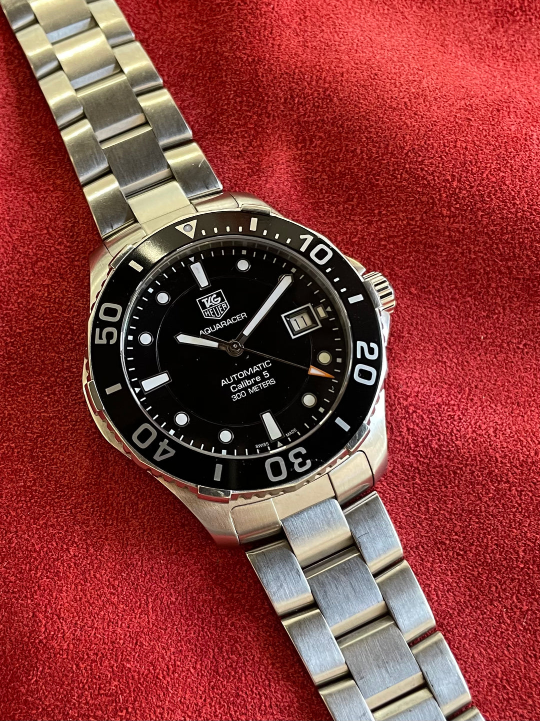 2012 TAG HEUER Aquaracer WAN2110.BA0822 Auto 42mm – Mimo's JW