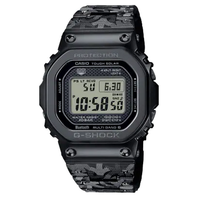 digital wristwatch on-plated in black with Haze’s original graphics reproduced in laser-engraved