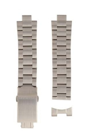 wristwatch steel bracelet with buckle