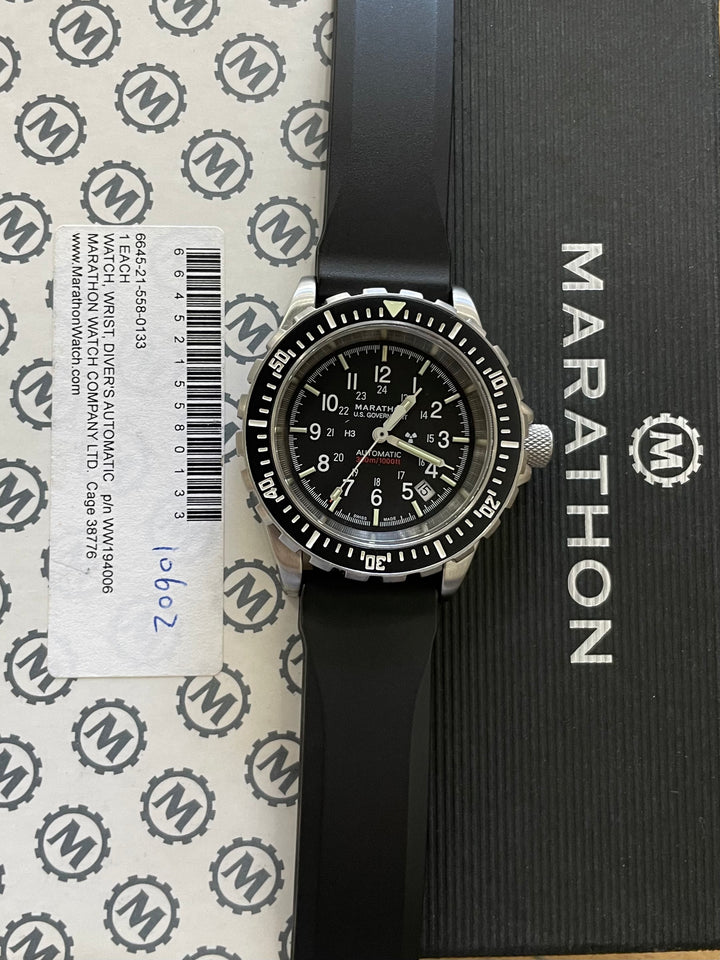 2020 Marathon 6645-21-558-0133 LARGE DIVER'S AUTOMATIC (GSAR) 41MM