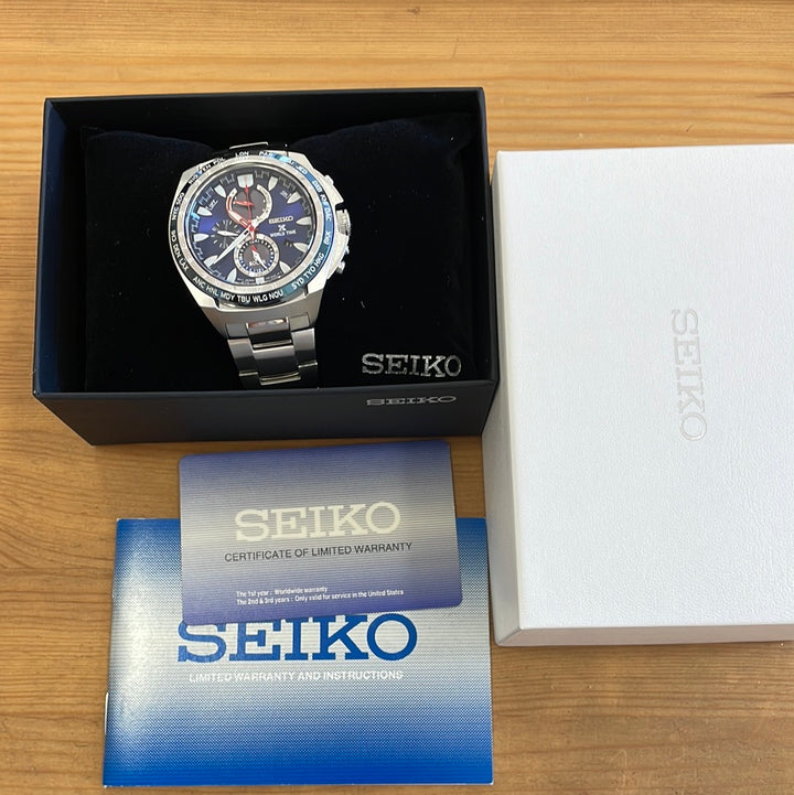 2020 Seiko Prospex World Time Solar Chronograph SSC549 Mimo s JW