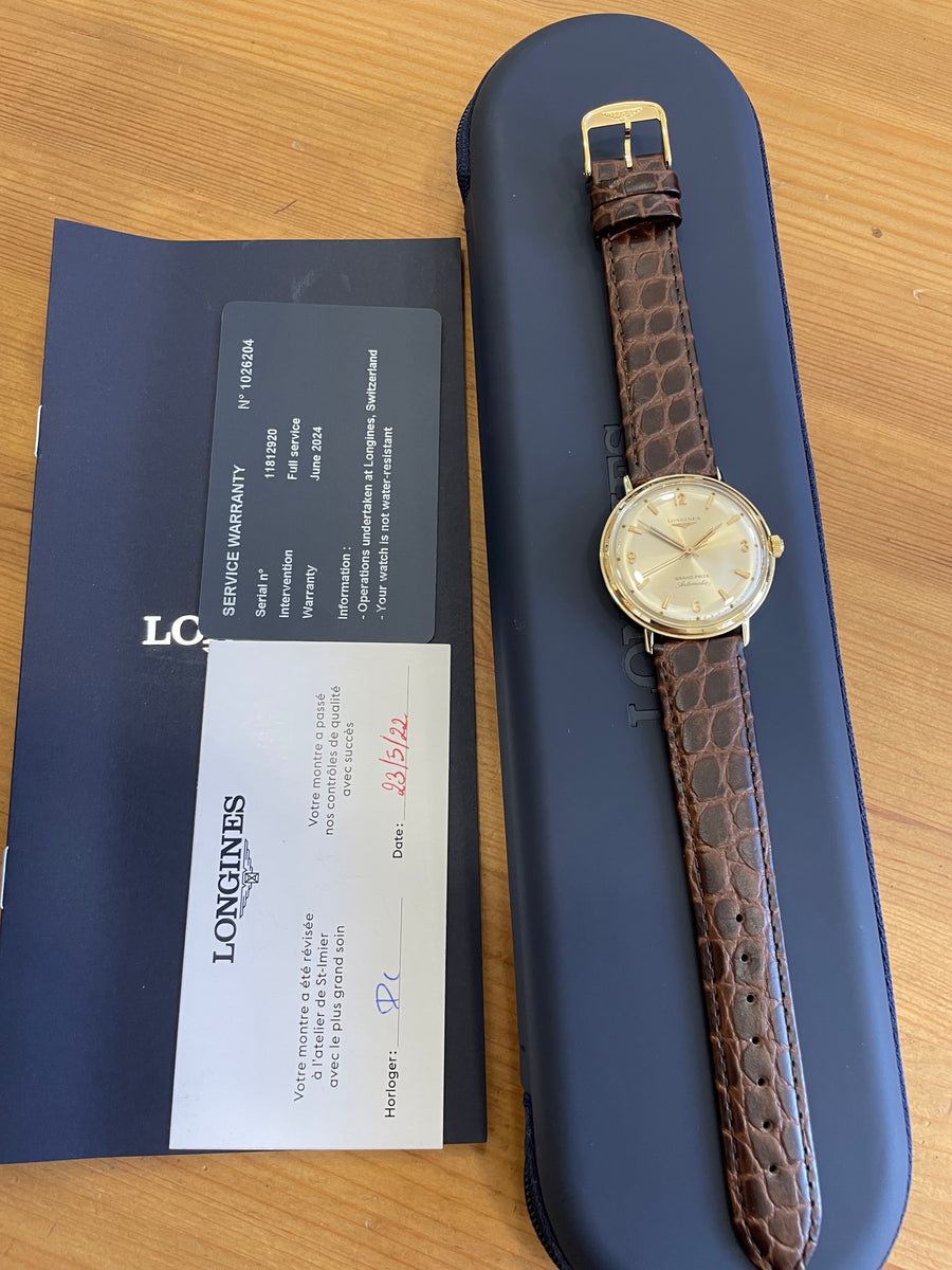 1960's Longines Grand Prize 14k gold – Mimo's JW